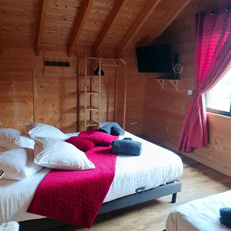Bois Le Havre Du Sotre Sauna Panoramique Jacuzzi 14 Personnes Et 1 Bebe Dağ evi Gérardmer