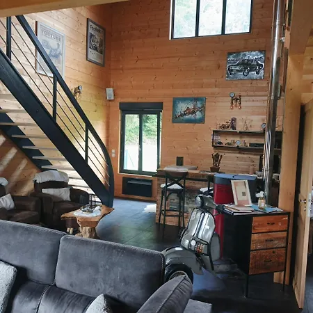 Chalet Bois Le Havre Du Sotrè Sauna Panoramique Jacuzzi 14 Personnes Et 2 Bébés Gérardmer