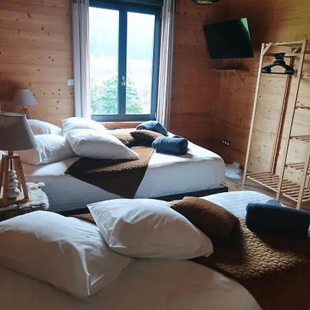 Bois Le Havre Du Sotrè Sauna Panoramique Jacuzzi 14 Personnes Et 2 Bébés Chalet