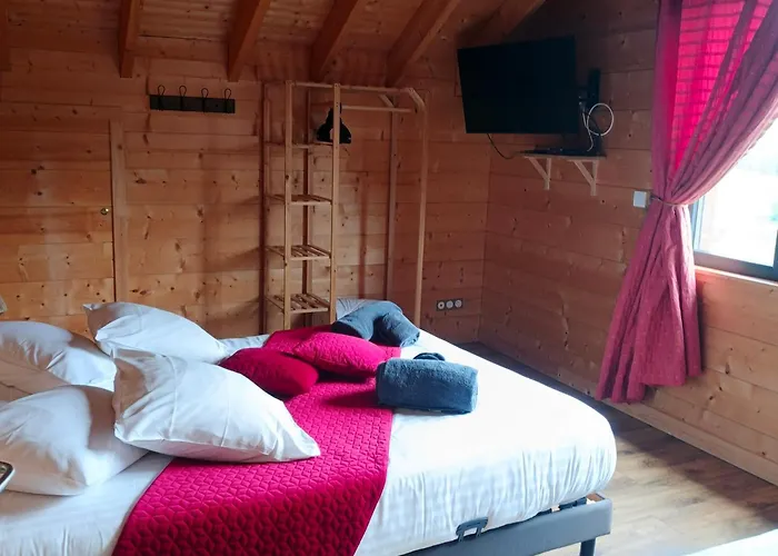 Bois Le Havre Du Sotre Sauna Panoramique Jacuzzi 14 Personnes Et 1 Bebe Horská chata Gérardmer