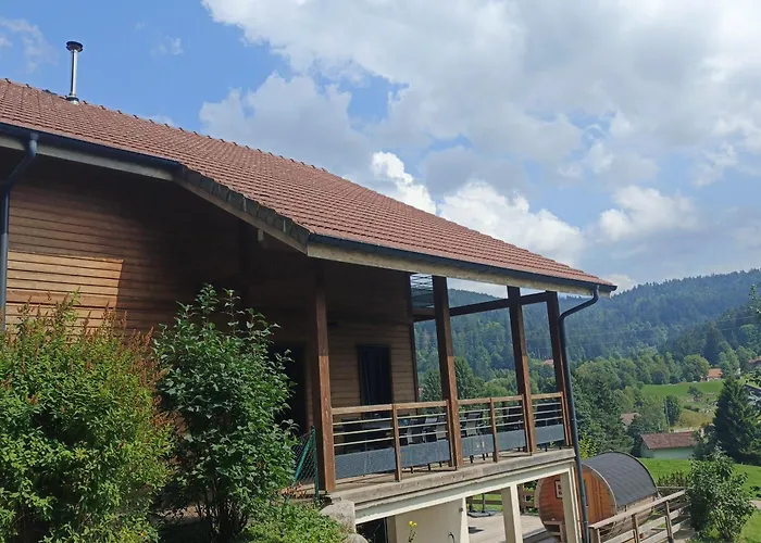 Bois Le Havre Du Sotre Sauna Panoramique Jacuzzi 14 Personnes Et 1 Bebe Gérardmer