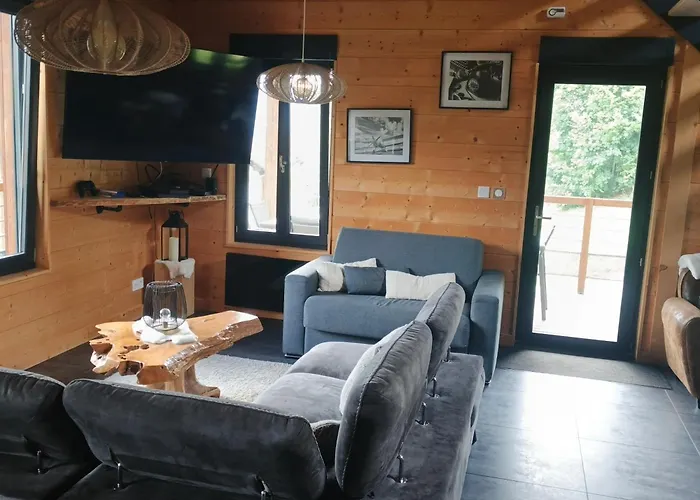 Horská chata Bois Le Havre Du Sotre Sauna Panoramique Jacuzzi 14 Personnes Et 1 Bebe *