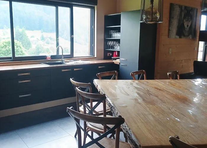 Bois Le Havre Du Sotre Sauna Panoramique Jacuzzi 14 Personnes Et 1 Bebe * Gérardmer