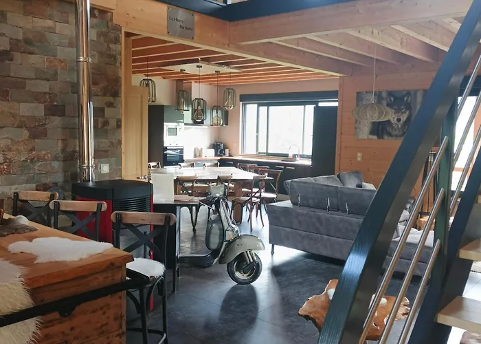 Bois Le Havre Du Sotre Sauna Panoramique Jacuzzi 14 Personnes Et 1 Bebe 샬레 *