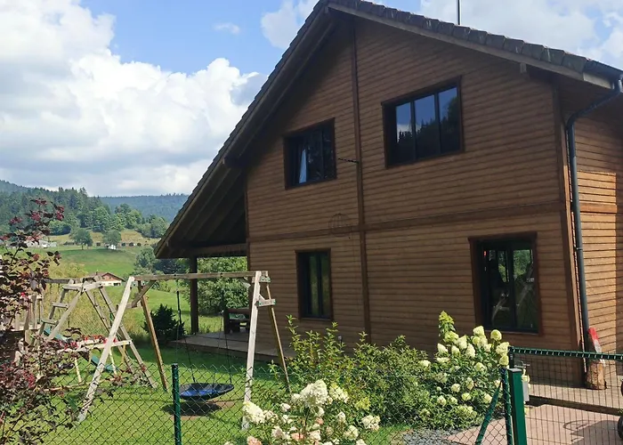 Horská chata Bois Le Havre Du Sotre Sauna Panoramique Jacuzzi 14 Personnes Et 1 Bebe Gérardmer