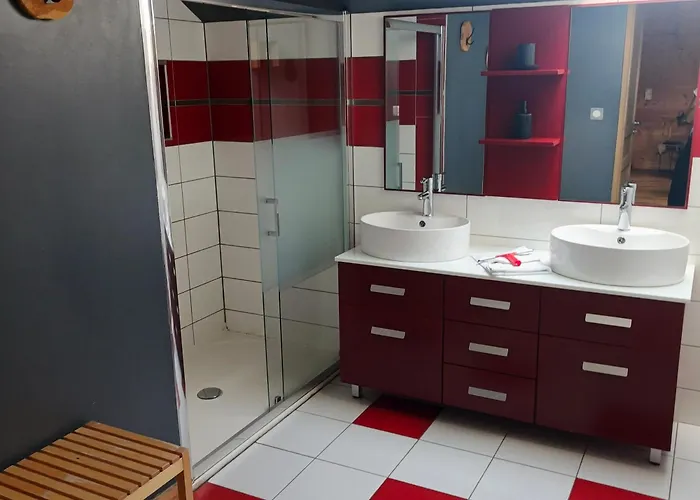 Bois Le Havre Du Sotre Sauna Panoramique Jacuzzi 14 Personnes Et 1 Bebe 샬레 *