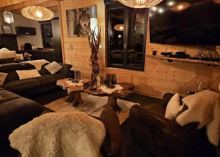 Bois Le Havre Du Sotre Sauna Panoramique Jacuzzi 14 Personnes Et 1 Bebe Gérardmer