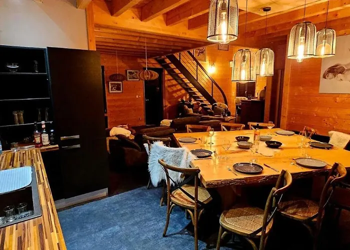 Horská chata Bois Le Havre Du Sotre Sauna Panoramique Jacuzzi 14 Personnes Et 1 Bebe