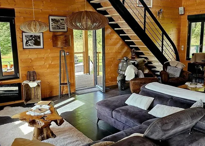 Bois Le Havre Du Sotre Sauna Panoramique Jacuzzi 14 Personnes Et 1 Bebe Gérardmer